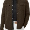 JMIERR Mens Quilted Shirt Jackets Casual Long Sleeve Snap Button Down Shirts with Pockets - Image 9