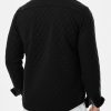 JMIERR Mens Quilted Shirt Jackets Casual Long Sleeve Snap Button Down Shirts with Pockets - Image 40