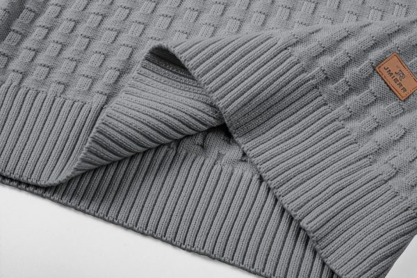 JMIERR Mens Knit Sweater Casual Shawl Collar Pullover Sweater Slim Fit Solid Color Fall Fashion Button Textured Sweaters - Image 14