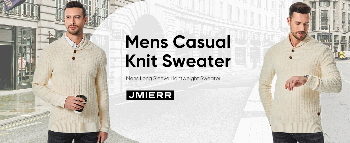 mens knit sweater