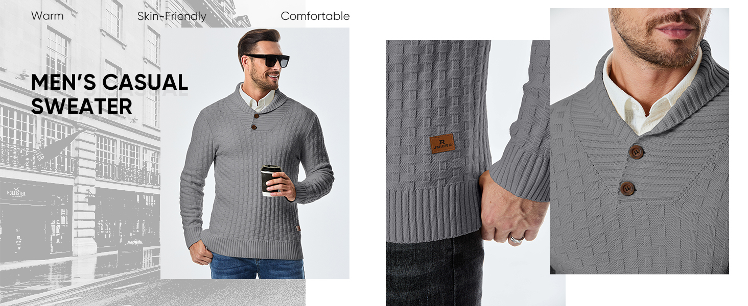 mens knit sweater