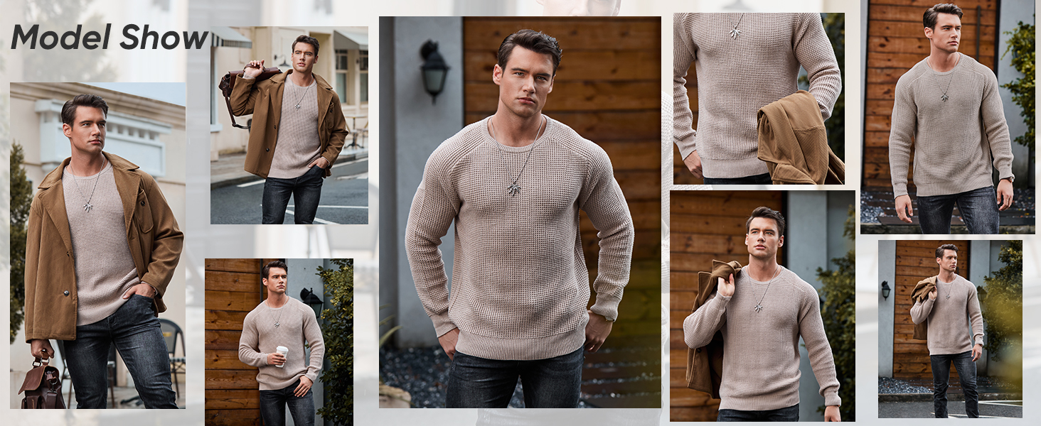 mens knit weater