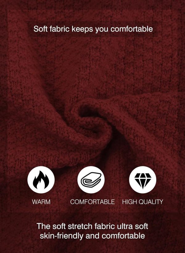 JMIERR Men's Casual Long Sleeve Shawl Collar Buttons Down Cable Knit Cardigan Sweater with Pockets - Image 68