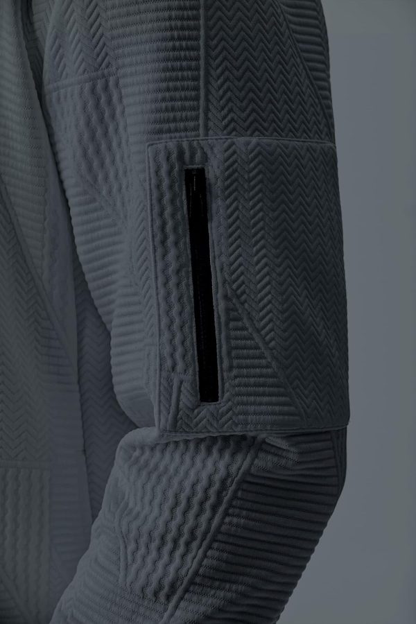 JMIERR Mens Casual Jacquard Bomber Jackets Color-Block Lightweight Varsity Jacket Fashion Zipper Coat with Pockets - Image 60