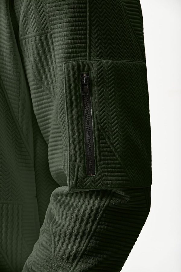 JMIERR Mens Casual Jacquard Bomber Jackets Color-Block Lightweight Varsity Jacket Fashion Zipper Coat with Pockets - Image 68