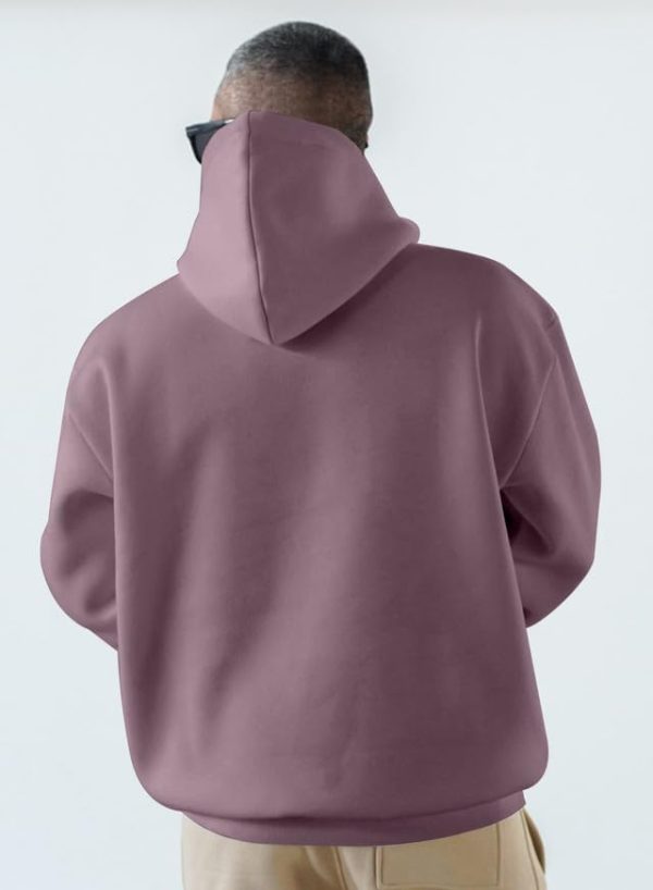 JMIERR Mens Casual Cotton Hooded Collar Drawstring Hoodies Pullover Sweatshirts Casual Long Sleeve Shirts - Image 99